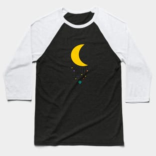 Moon mobile Baseball T-Shirt